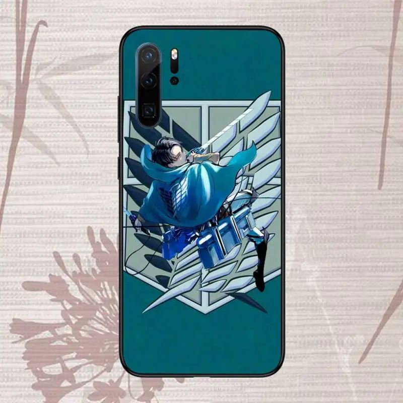 

Ackerman Attack on Titan anime Phone Case For Huawei P20 P30 P40 lite Pro P Smart 2019 Mate 10 20 Lite Pro Nova 5t