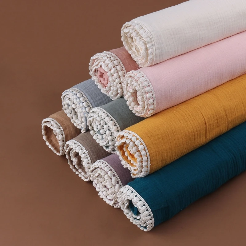 

Baby Blankets Newborn Swaddle Wrap Receiving Blanket Sleeping Quilt Bath Towel