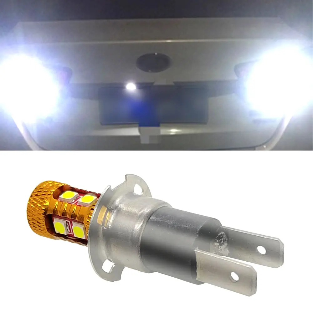 2 шт. супер яркие Автомобильные противотуманные фары H3C 3030 8SMD 12 В лм дневные лампы