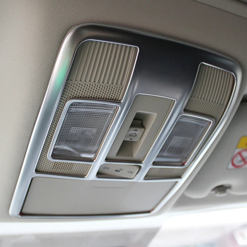 

ABS Chrome Car Interior Dome Reading Light Lamp Decoration Trim Frame Covers For MAZDA CX-5 CX5 CX 5 2017 2018 2019 Accessories