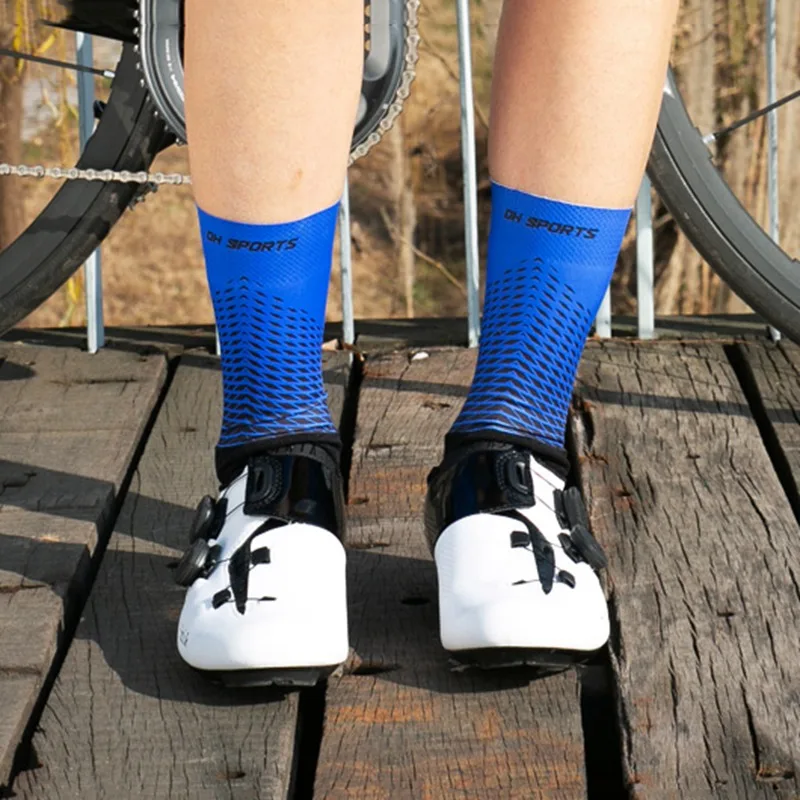 Нескользящие носки для велоспорта кроссовки дышащие Профессиональный