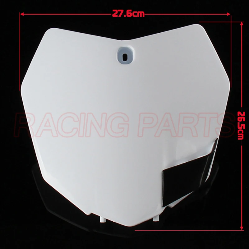 Двухцветная Пластиковая передняя табличка с номером имени для KTM 2013 15 SX SXF XCF 125 250