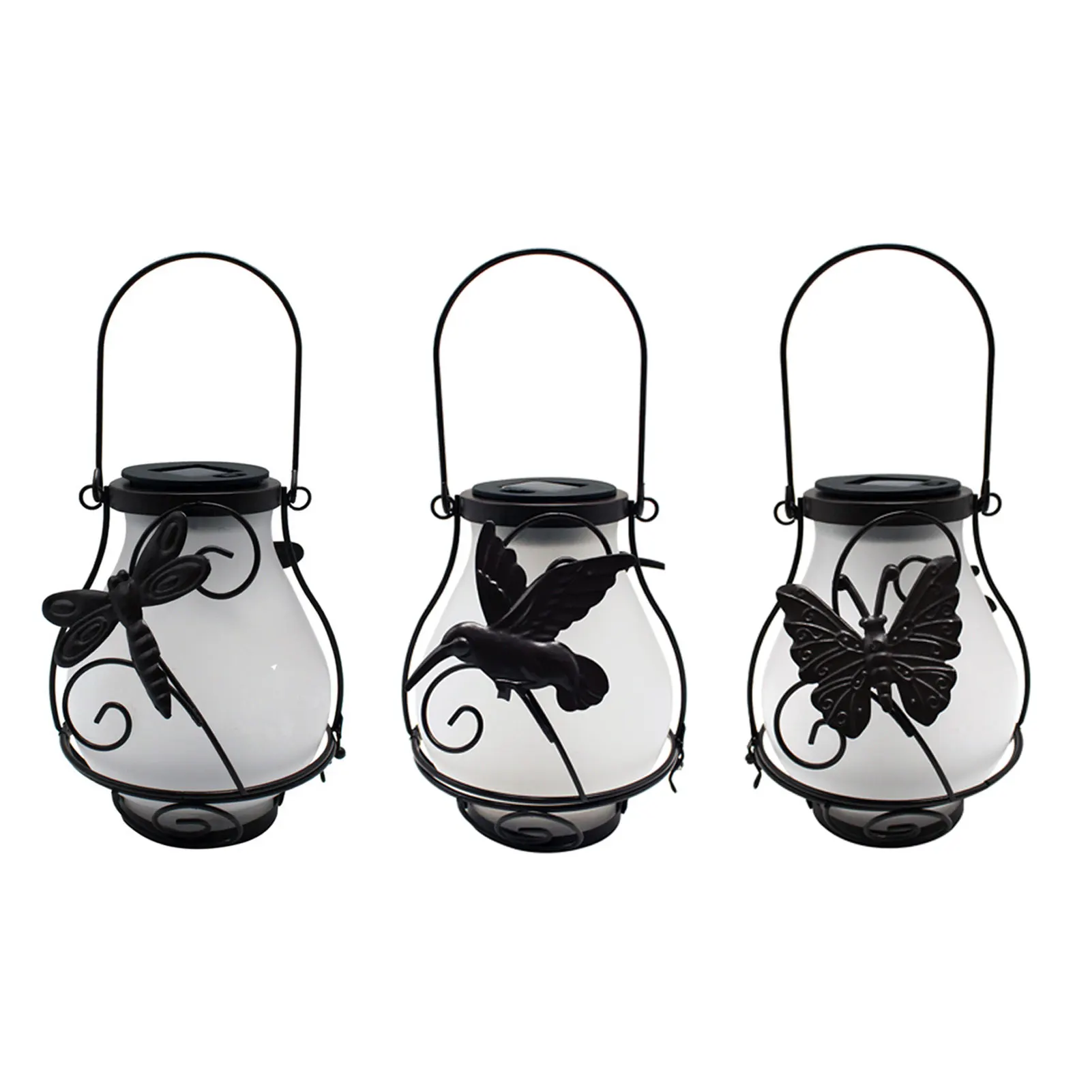 

Garden Hanging Solar Lights Buttterfly LED Garden Lantern Metal Lamp Waterproof Lighting For Outdoor Tree Fence Patio Fabulous