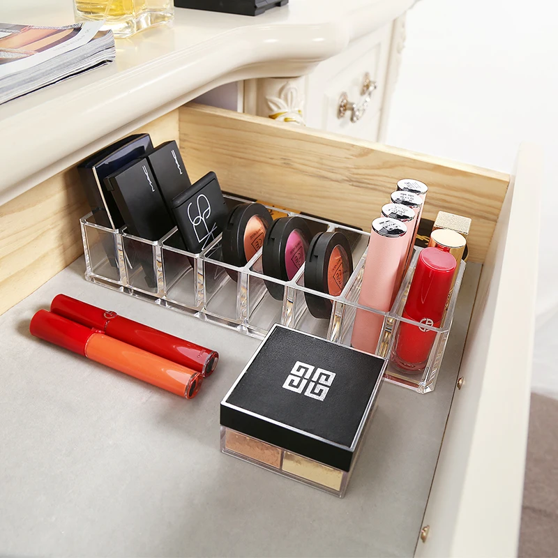 AF прозрачная Румяна Косметическая подставка для помад держатель глаз затенённая