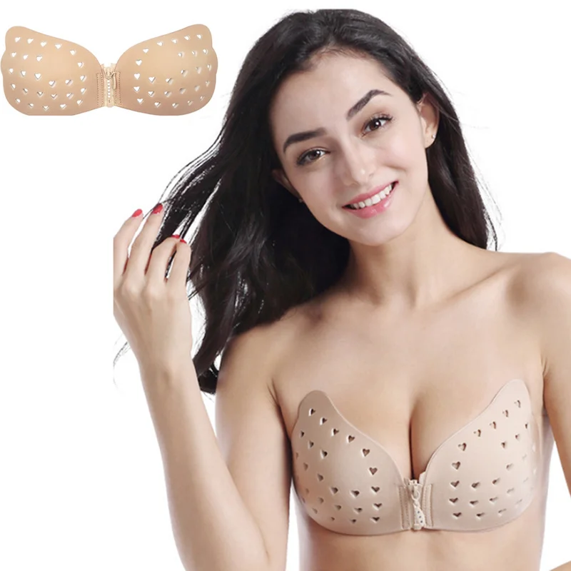 Сексуальный Невидимый Бюстгальтер бесшовный силиконовый бюстгальтер без