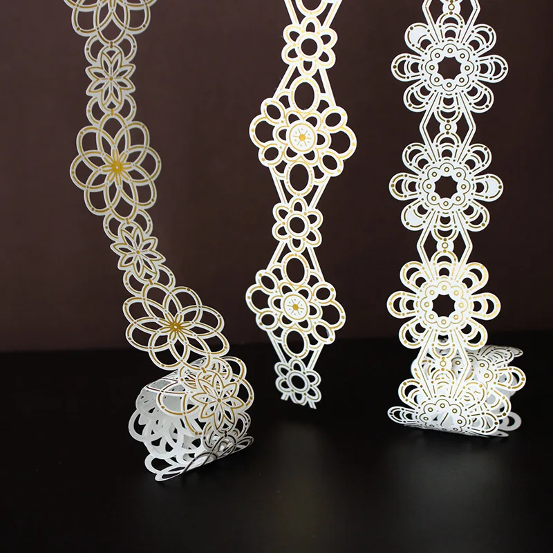 Винтажная клейкая лента в стиле ретро из золотой фольги декоративная крафт