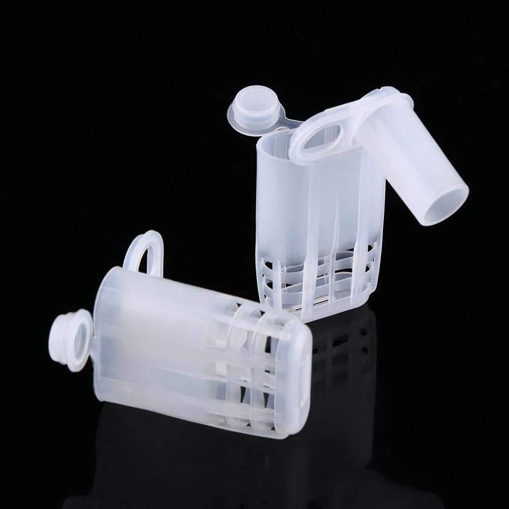 

20Pcs Bee Queen Cage Beekeeping Protection Plastic Rearing Move Queen Bee Equipment White Beekeeper Tools Insectary Box