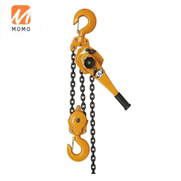 

G80 Grade Chain Lift Pull Lever Chain Hoist Block With Steel Power Hook
