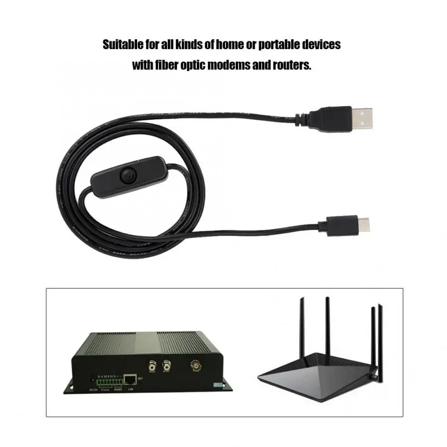 Для Raspberry Pi 4 type-C адаптер зарядного устройства Соединительный кабель с