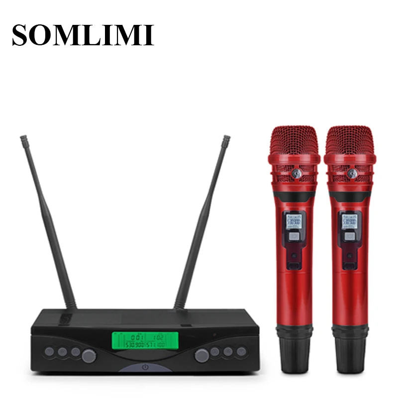 SLM KSM8 ручной профессиональный микрофон беспроводной Динамический для Домашнего