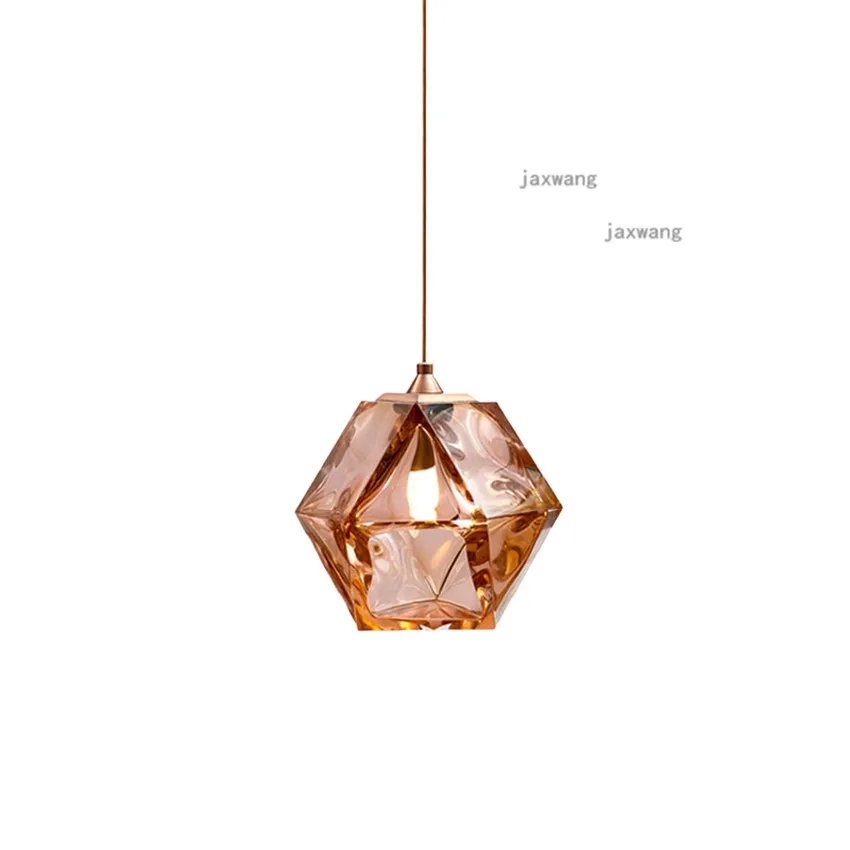 Современный светодиодный подвесной светильник из стекла скандинавский