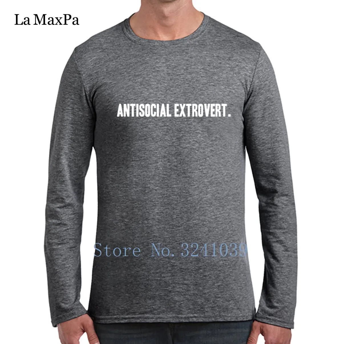 

Make Printed Basic Antisocial Extrovert Tee Shirts Cool Graphic Nice T-Shirt Man Spring Cotton T Shirt Hip Hop Tee