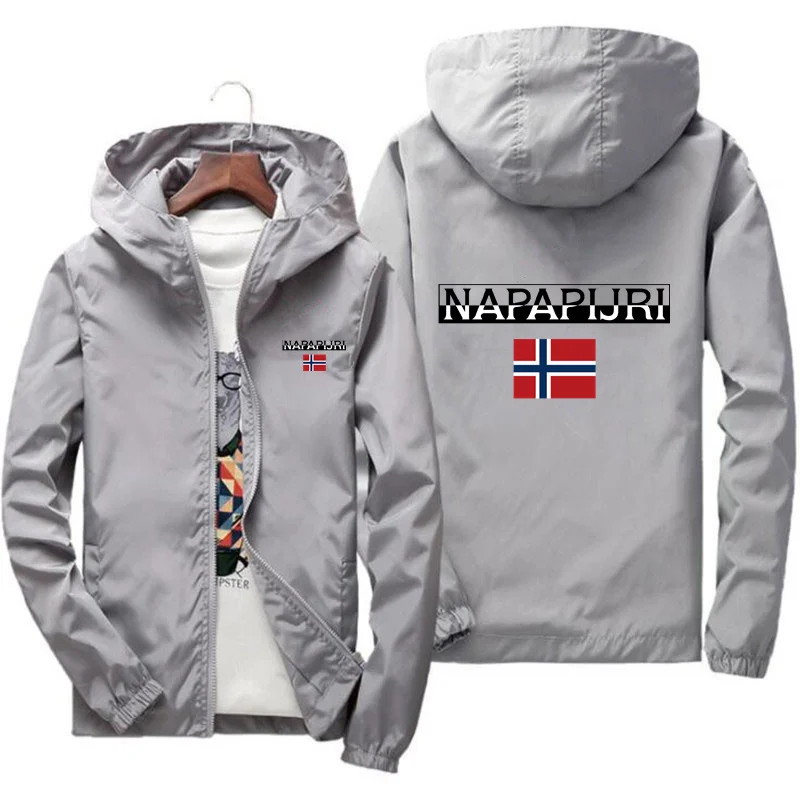 

2021 spring and summer new bomber jacket men's and women's casual windbreaker zipper thin section hooded men's jacket