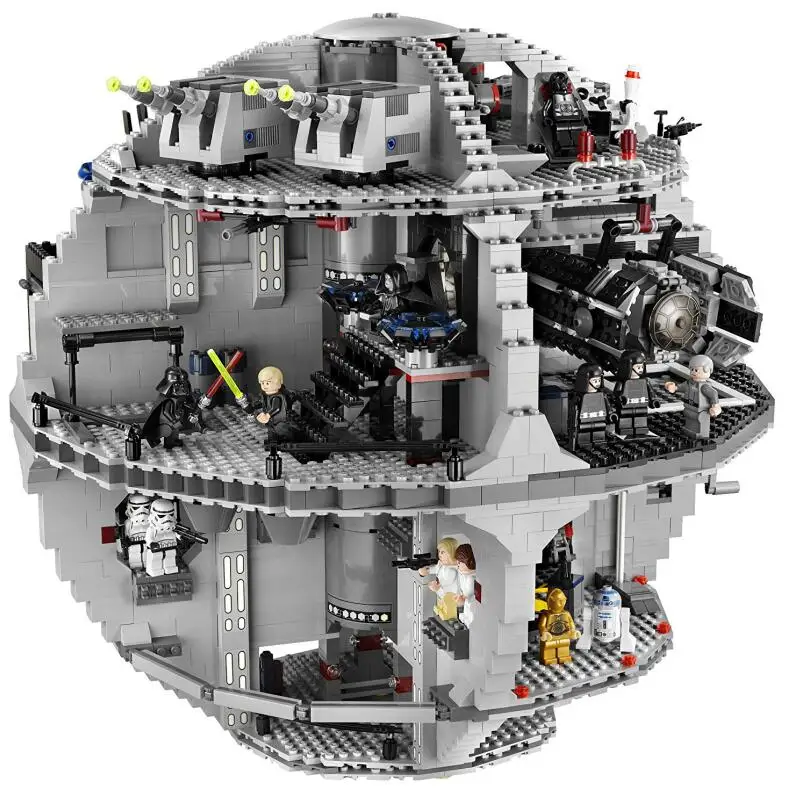 05035 05063 Звездные серии войны UCS Death Star развивающие строительные блоки кирпичи