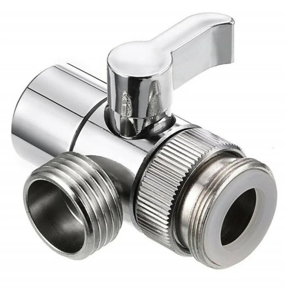 

Faucet Diverter External Water Dispenser Washing Machine Shower Hose Adapter Faucet Valve Diverter Sink Valve Tap Splitter