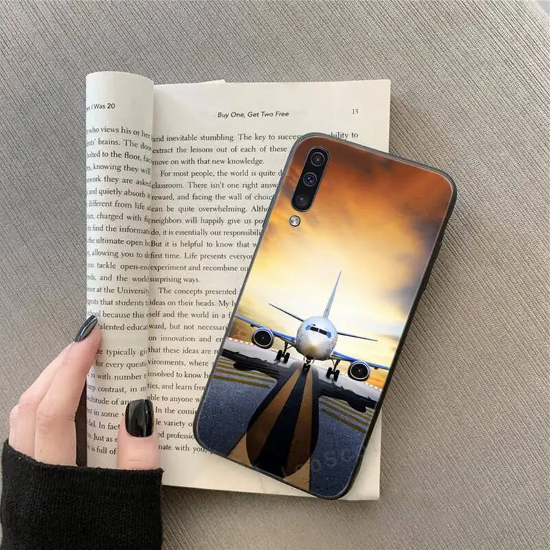 

Cool design Great Aircraft Phone Case For Samsung Galaxy A 3 6 7 8 10 21 01 11 31 91 10S 20S 30S 50S PLUS cover funda coque