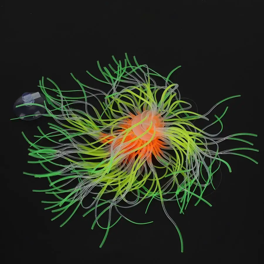 Аквариумный аквариум ландшафтное украшение силиконовая имитация мягкого тела