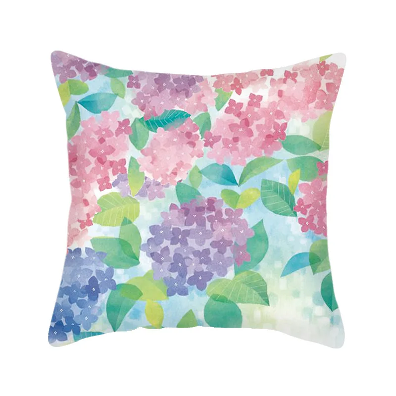 

2021 High Sale Plant Flower Pillow Cover Sofa Pillow Cover Holiday Gift Home Decor Luxury Designer Fall Decorations Wholesale