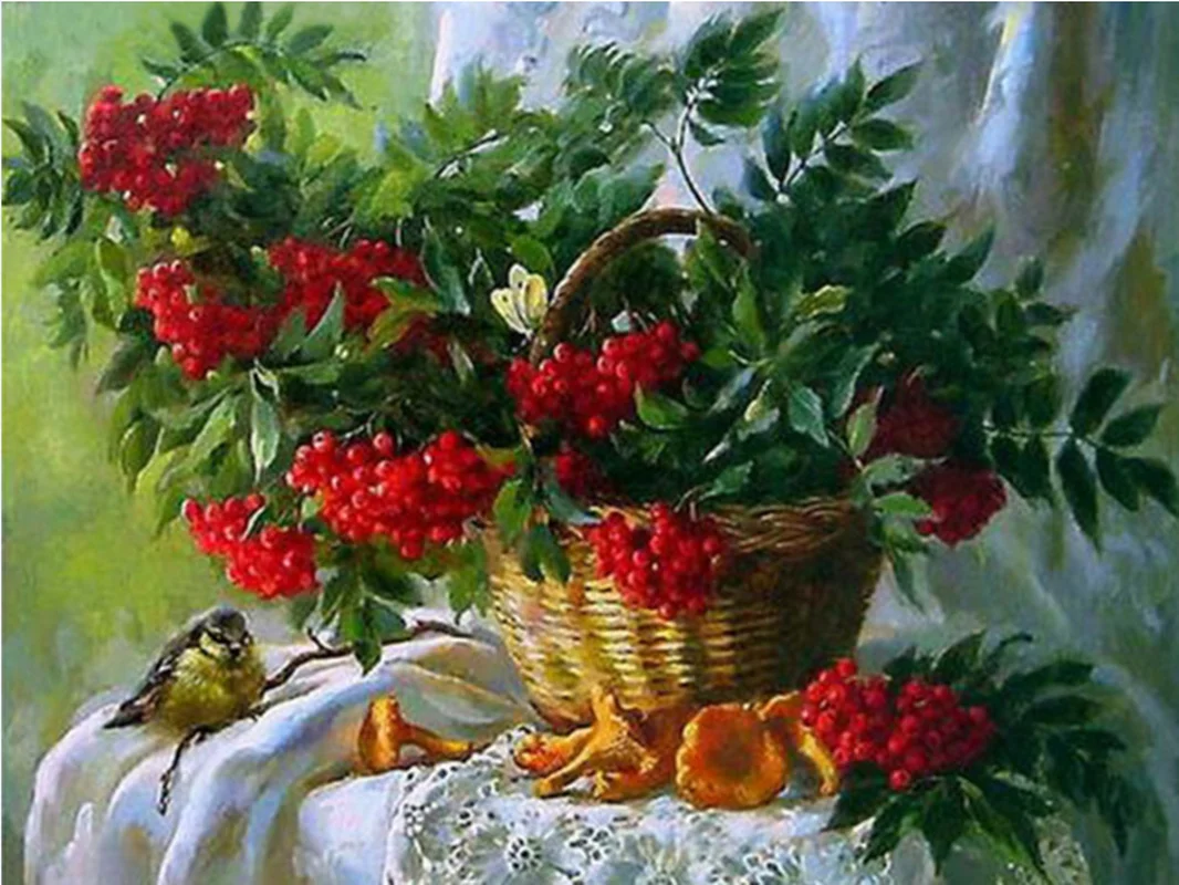 

Diamond Painting Kits Landscape Embroidery Crystal Diamond Embroidery Scenery Full Round With AB Drill Crystal Mosaic Beaded