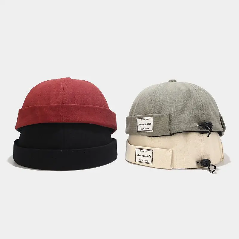 Бейсболка без козырька для женщин и мужчин Осенние вязаные шапки зимние с