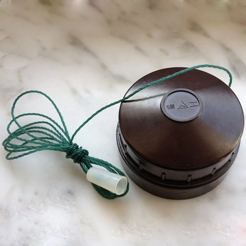 2 шт. Ретро одиночный тянуть кабель веревка светильник переключатель старый