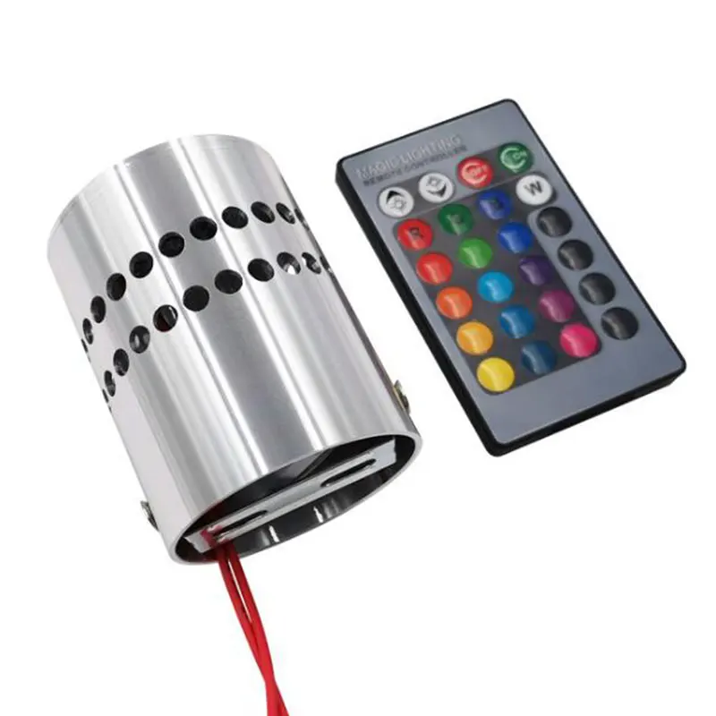 Светодиодная настенная лампа на спирали декоративный RGB светильник для