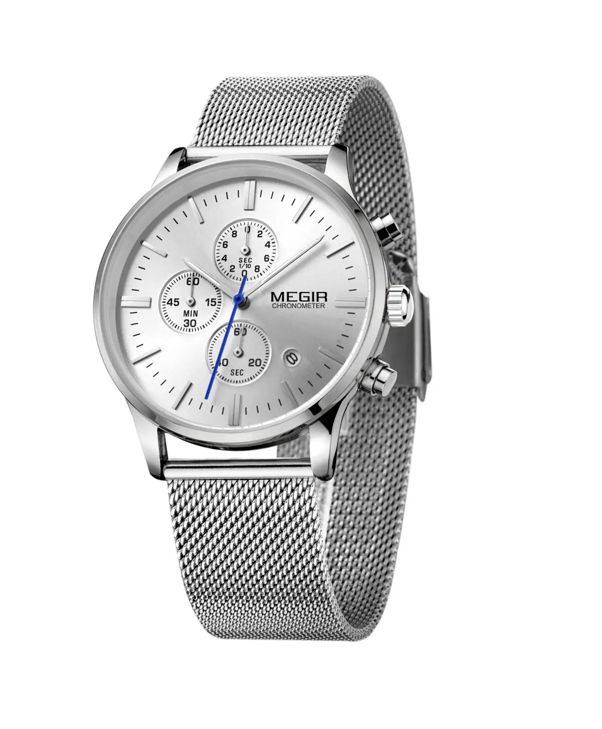 Часы MEGIR Мужские кварцевые спортивные модные роскошные брендовые наручные с