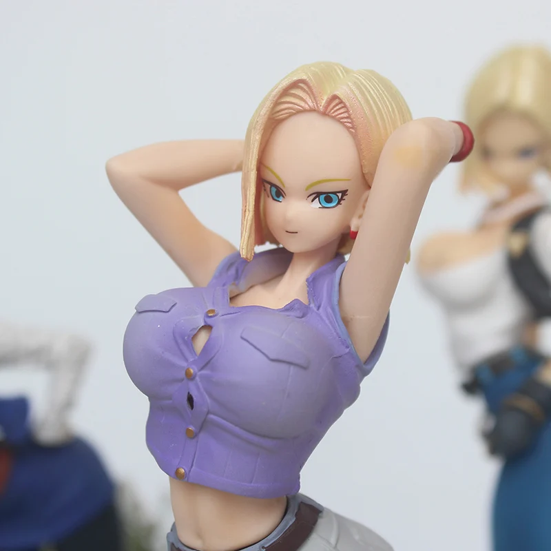 3styel Dragon Ball Z Сексуальная Android 18 лазурит Стрекоза фигурка игрушки коллекция кукла рождественский подарок