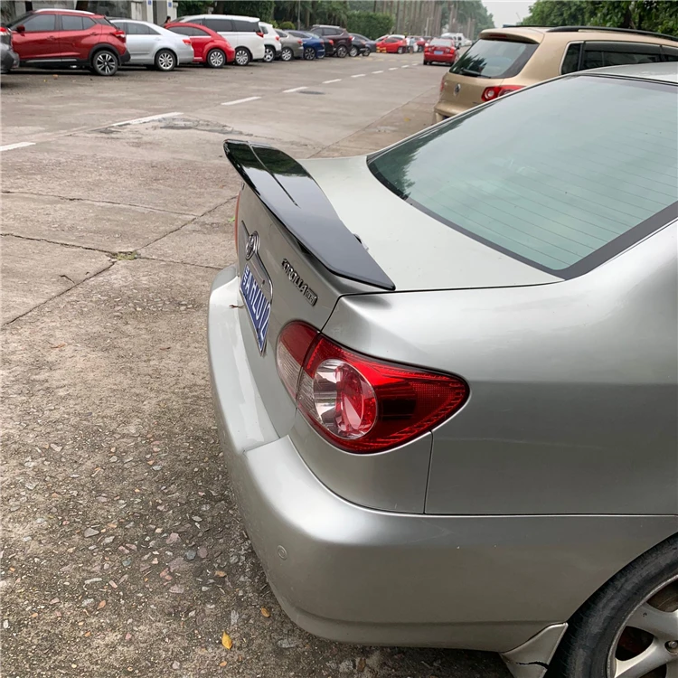 Спойлер для Toyota Corolla 2001-2005 ex спойлер NF ABS Пластиковый материал заднее крыло