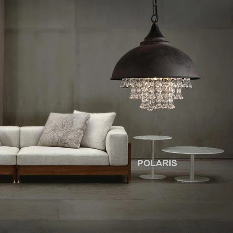 

Vintage Lamp Loft Chandelier Lighting Modern Crystal Pendant Hanging Lights for Home Hotel Restaurant Decoration