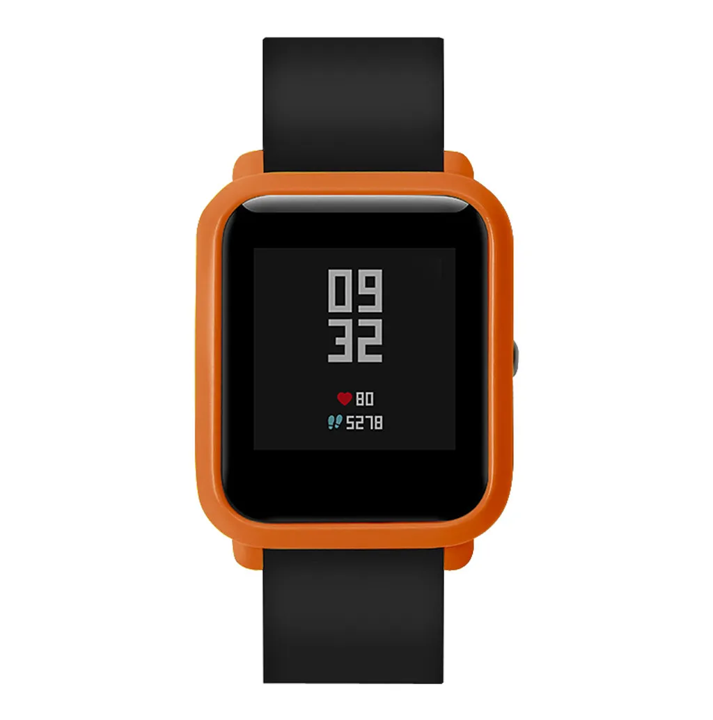 3 шт. Смарт-часы защитный чехол для Xiaomi Huami Amazfit Bip Молодежные часы красочная Рамка Тонкий ПК Защитный чехол оболочка