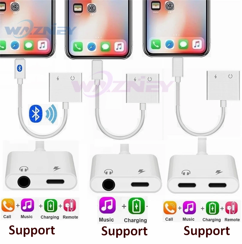 Разветвитель для наушников и аудиоразъёмов с 8 контактами на 3 5 мм|Аксессуары