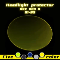motorist high quality motorbikes abs headlight protector cover screen lens for suzuki gsx 1100 g 91 93