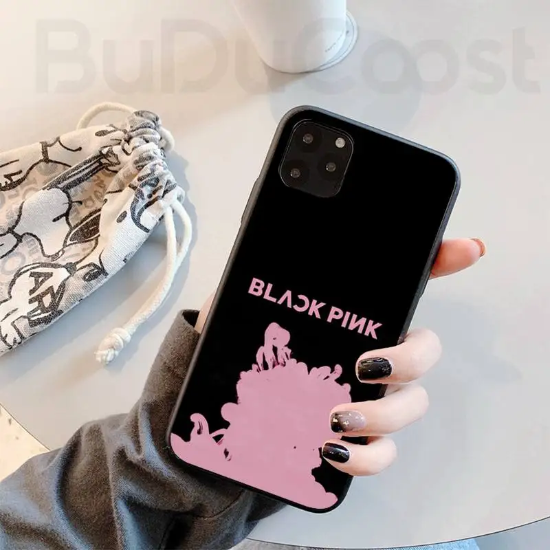 

Riccu BLACKPINKs LISA Phone Case For iphone 11 12 Mini Pro Max X XS MAX 6 6s 7 8 Plus 5 5S 5SE XR SE2020