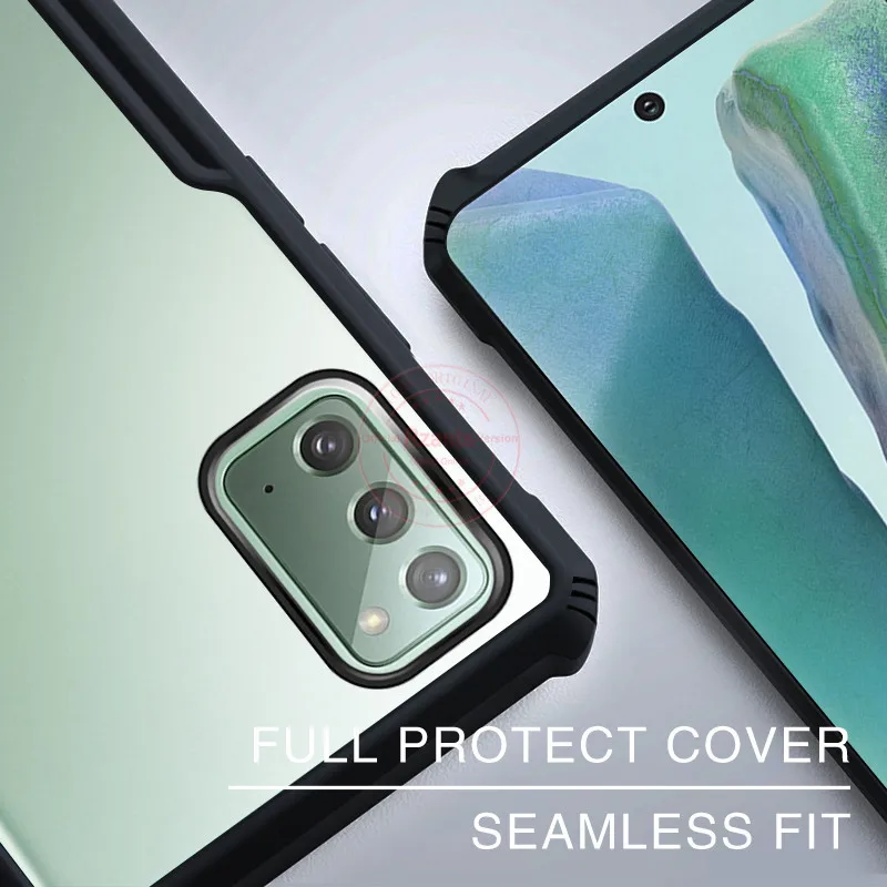 

[Beetle] For Samsung Galaxy Note20 , Airbag Case For Note20Ultra Case Shockproof Cover Fitted Cases Transparent Acrylic Shell