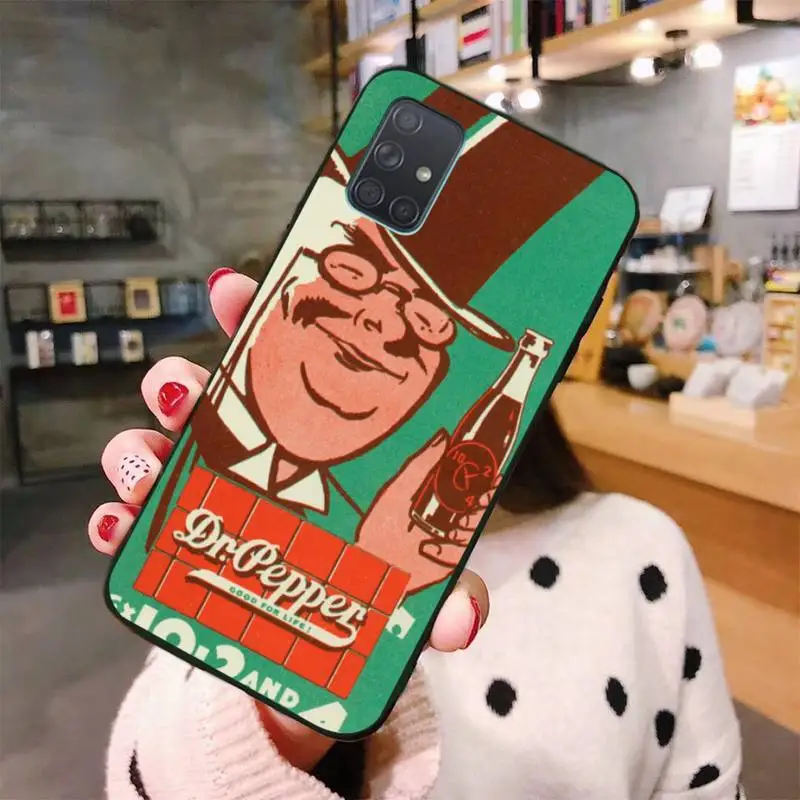 Роскошный DIY чехол Dr Pepper для телефона Samsung A10 A20 A30 A40 A50 A70 A80 A71 A91 A51 A6 A8 2018 | Мобильные