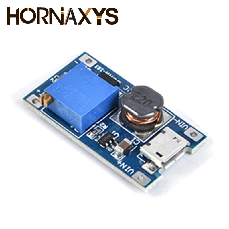 Регулируемый Повышающий Модуль MT3608 DC-DC преобразователь постоянного тока 2 а с
