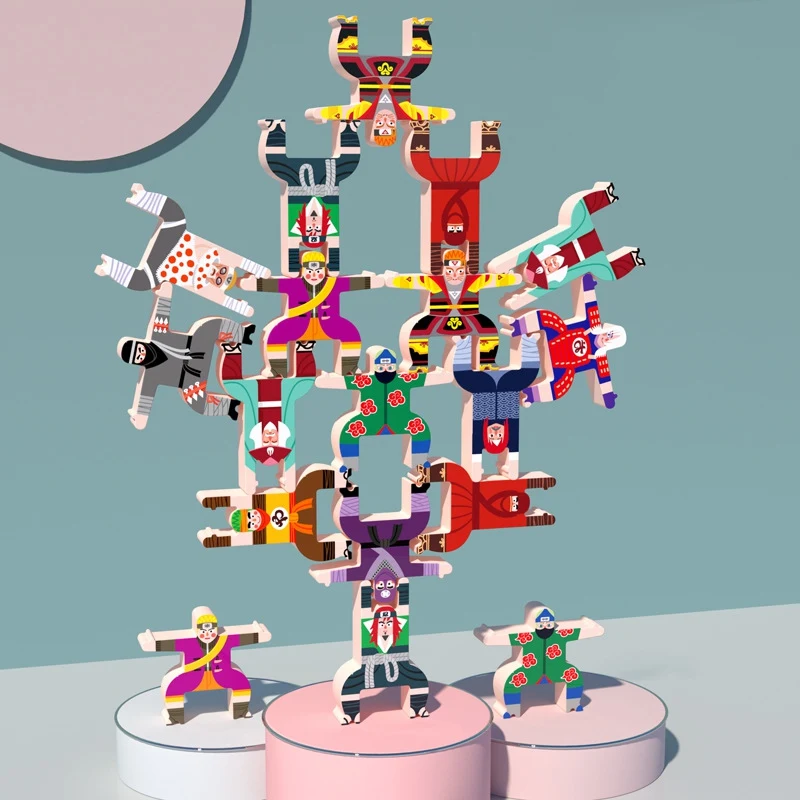 

Children's High Parent-child Interactive Game Balance Building Blocks Early Education Enlightenment Toys