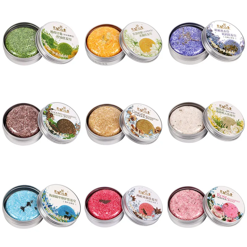 Увлажняющее мыло для волос 9 цветов 55 г|Шампуни| |