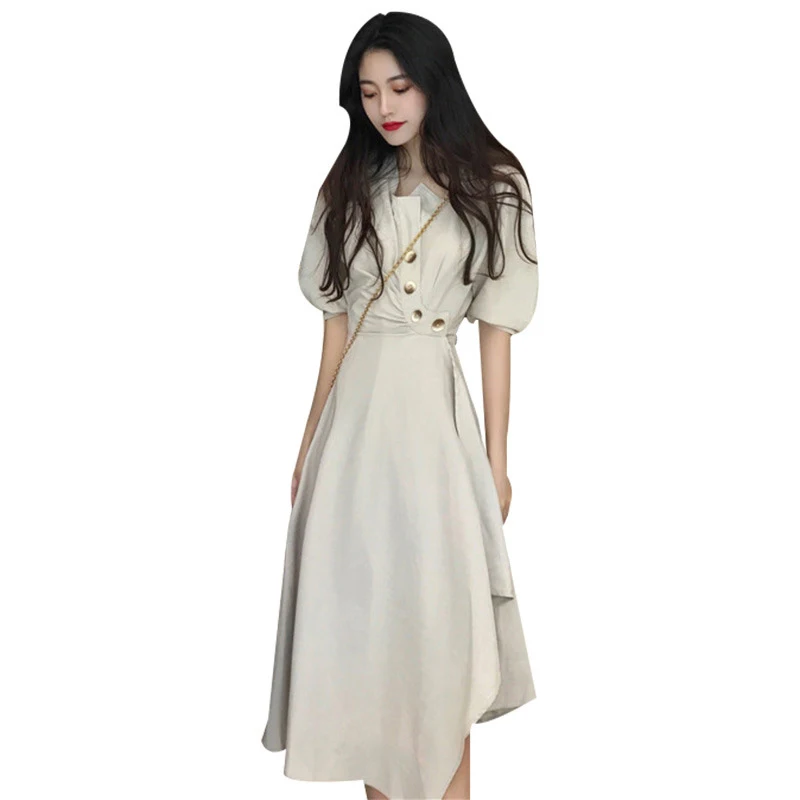 

Victoria's Vintage Yamamoto French temperament is very good. French super fairy Platycodon sweet dress female summer