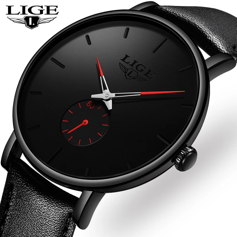 Relogio Masculino 2019 Новинка LIGE мужские s часы лучший бренд класса люкс водонепроницаемые