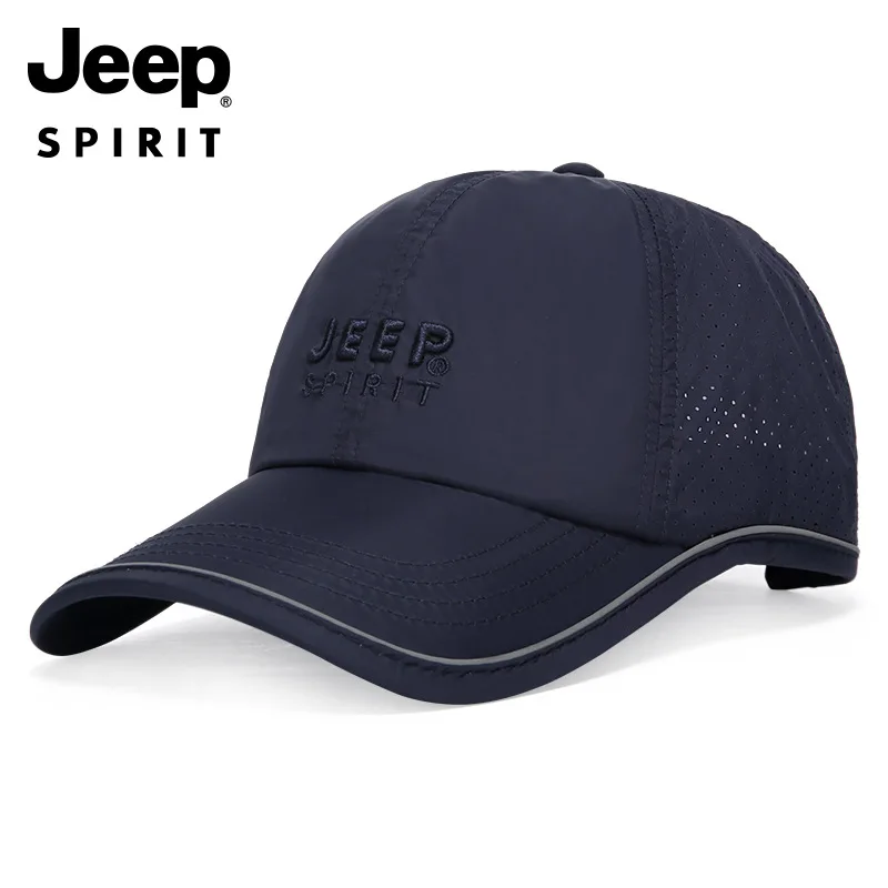 Jeep2021 latest summer mesh breathable hat outdoor sports hat quick-drying hat