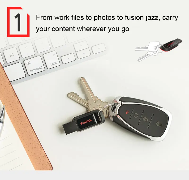 Флеш-накопитель SanDisk USB 128 ГБ/64 Гб/32 ГБ/16 ГБ, флеш-накопитель, флешка, флеш-диск USB 2,0, карта памяти, usb диск, usb-флешка
