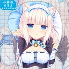 Симпатичный коврик для мыши NEKOPARA ваниль аксессуары для клавиатуры 3D Силиконовый нескользящий коврик красивый Аниме Коврик для мыши Otaku Косплей Подарки