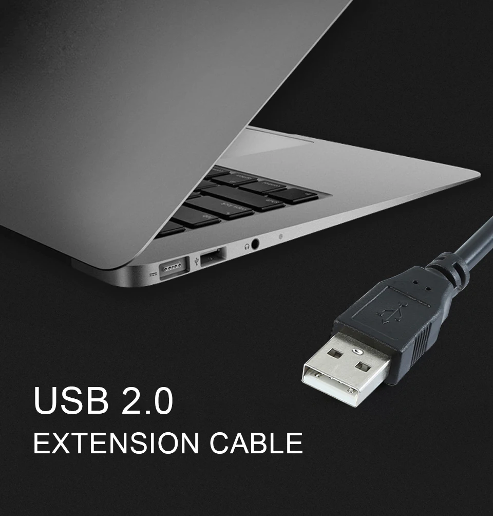 USB 2.0 стандартная док-станция удлинитель кабеля 1 5 м для ноутбука проектора мыши