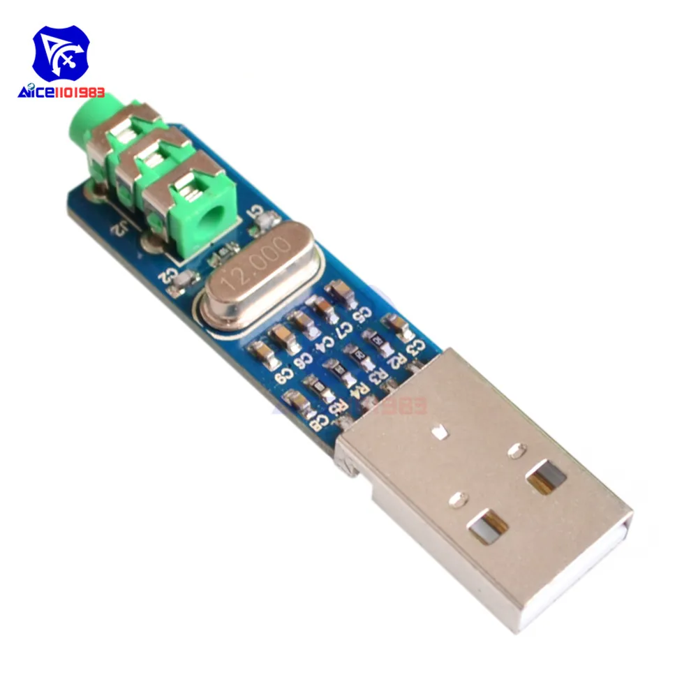 Diymore 5 в USB Power PCM2704 звуковая карта DAC декодер плата для ПК компьютера | Электронные