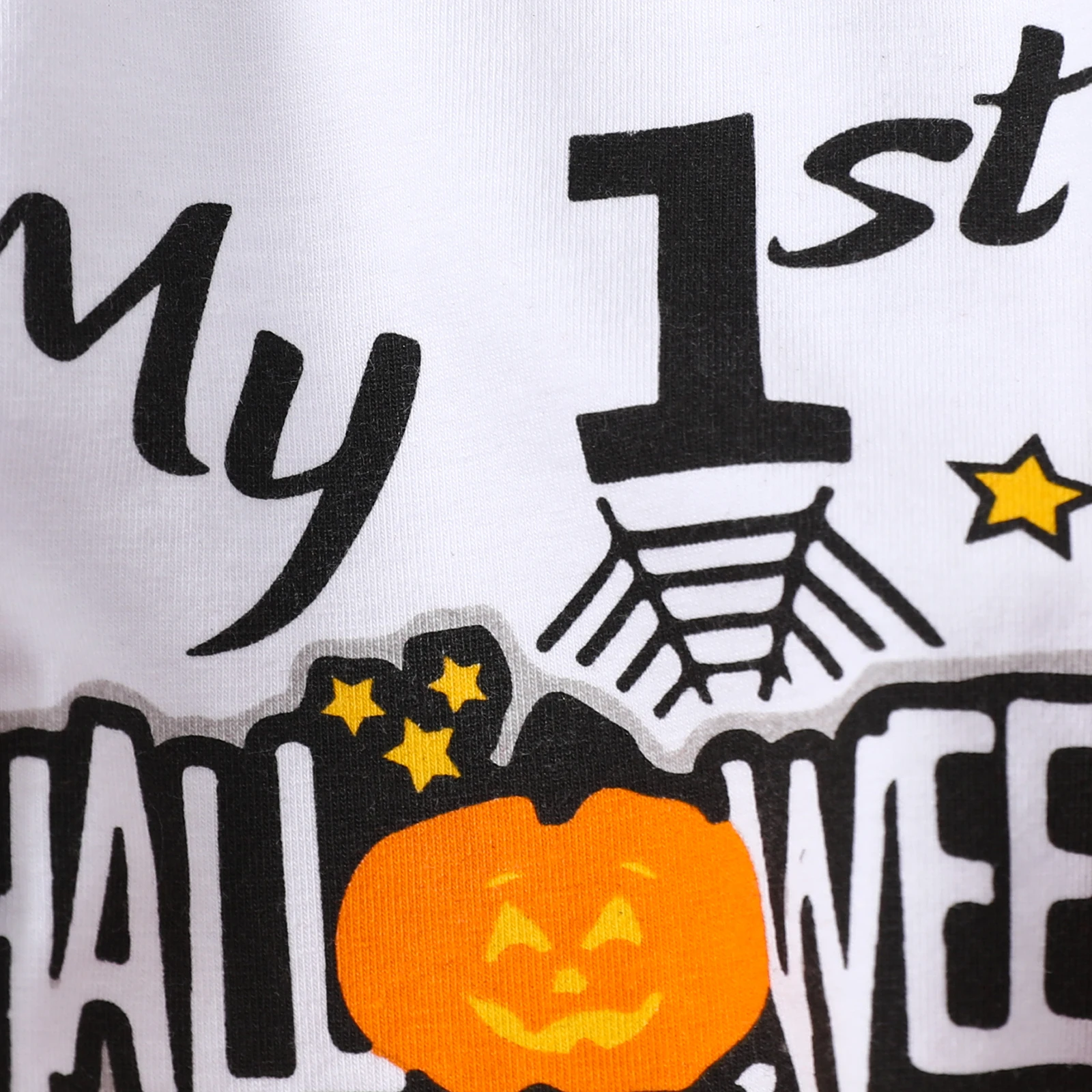 

Ma&Baby 0-24M Newborn Infant Baby Girl Halloween Costume Pumpkin Print Clothes Lace Romper Skirts Headband Outfits DD40