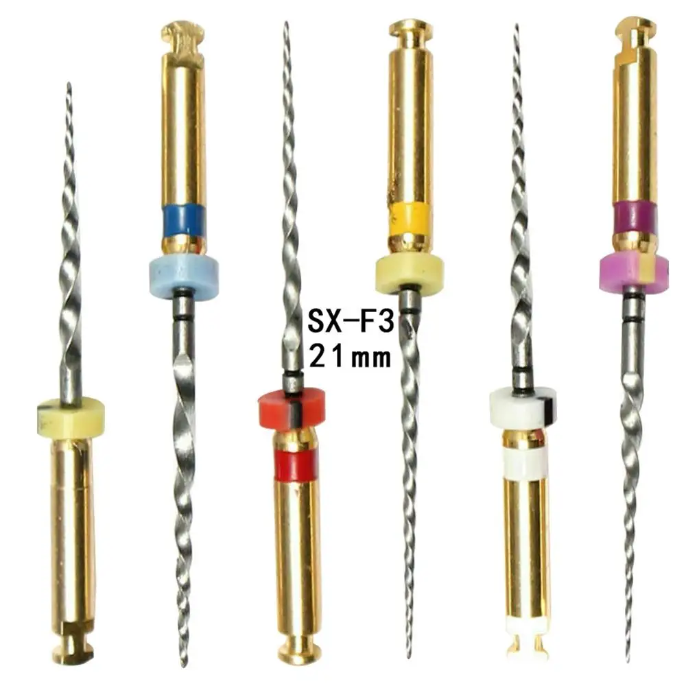 1 шт в упаковке (6 шт.) Стоматологическая установка корневых каналов файлы нити