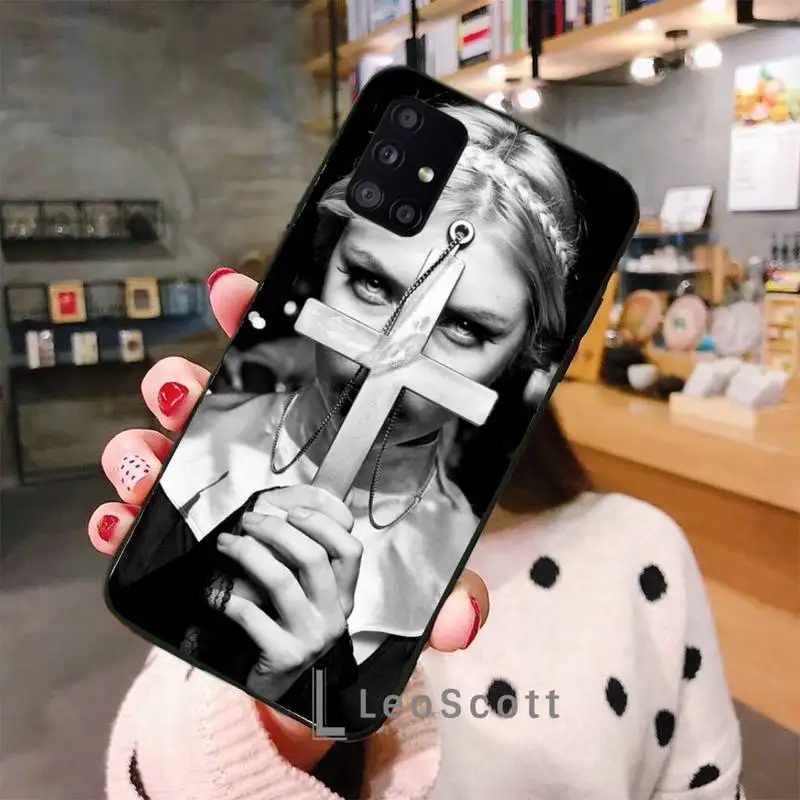 

Sister Nun Phone Case For Samsung A40 A50 A51 A71 A20E A20S S8 S9 S10 S20 Plus note 20 ultra 4G 5G