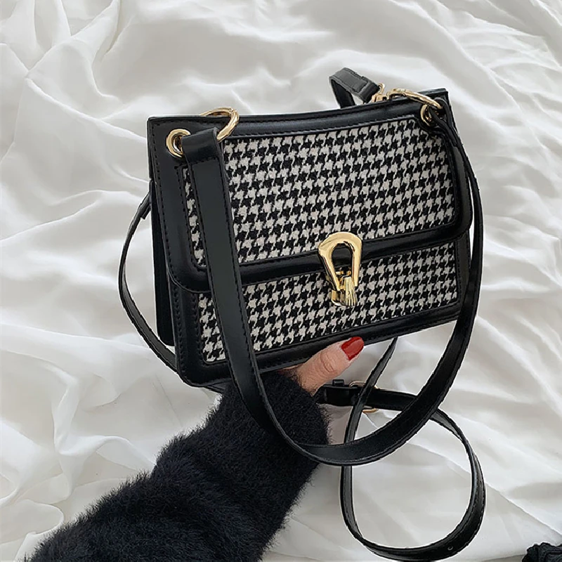 

Autumn/Winter Bag 2021 New Bag Female Ins Niche Messenger Bag Senior Dual-use Bag Single Shoulder Bag Underarm Bag Square Bag